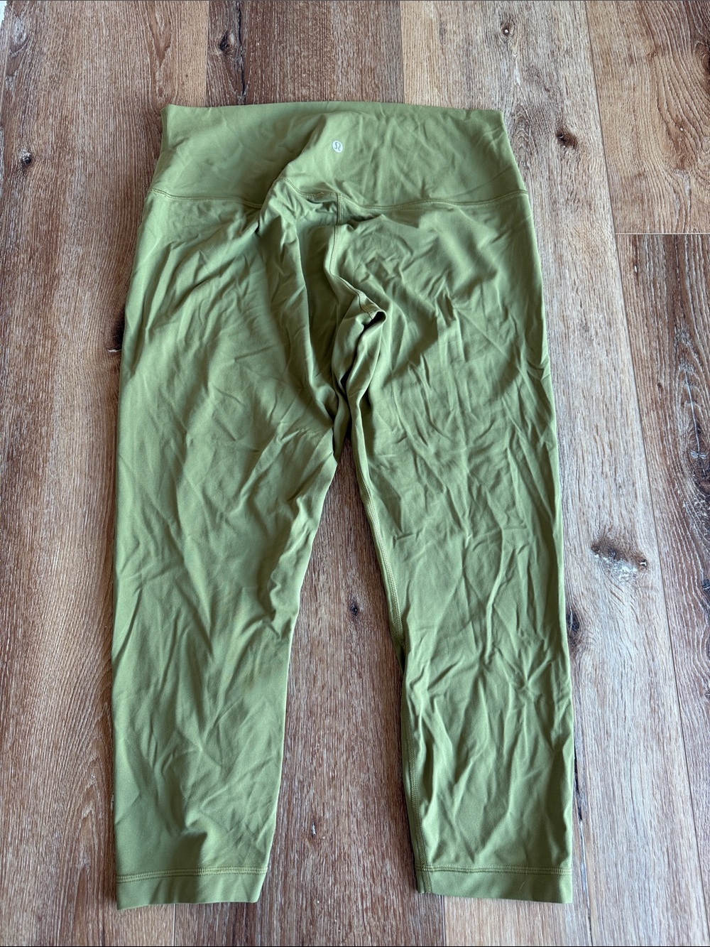 lululemon athletica Olive Green Capri Leggings - Picture 2 of 4